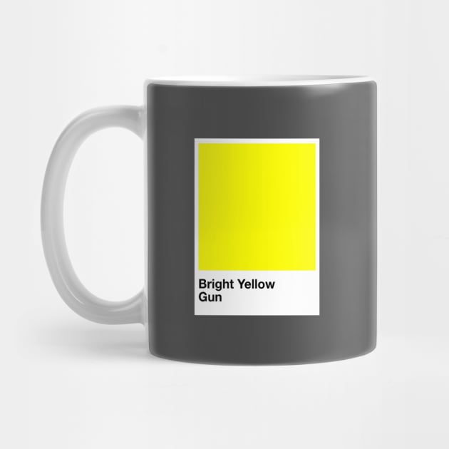 Pantone Bright Yellow Gun by Perezzzoso